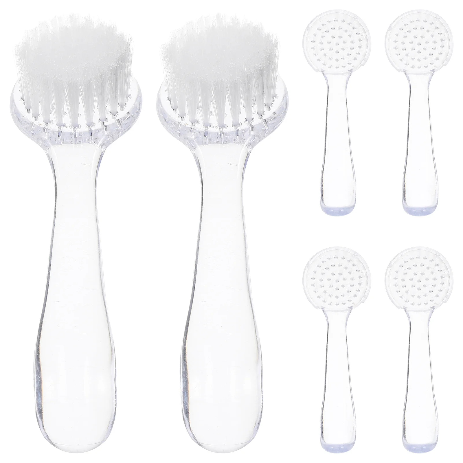 6 stuks manicure gereedschap voor nagel nagel gereedschap thuis salon vingernagel praktische manicure borstel stof verwijderen borstel accessoire