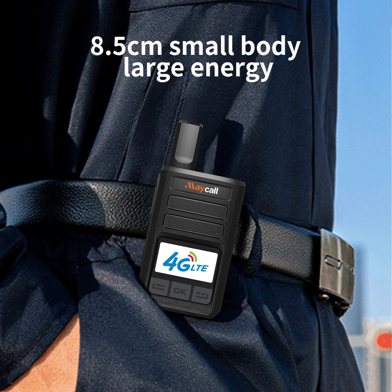 4G Mini Handheld Professional Realptt 4g Poc Walkie-Talkie 5000km Ran Outdoor Portable SIM Card Radio Communication