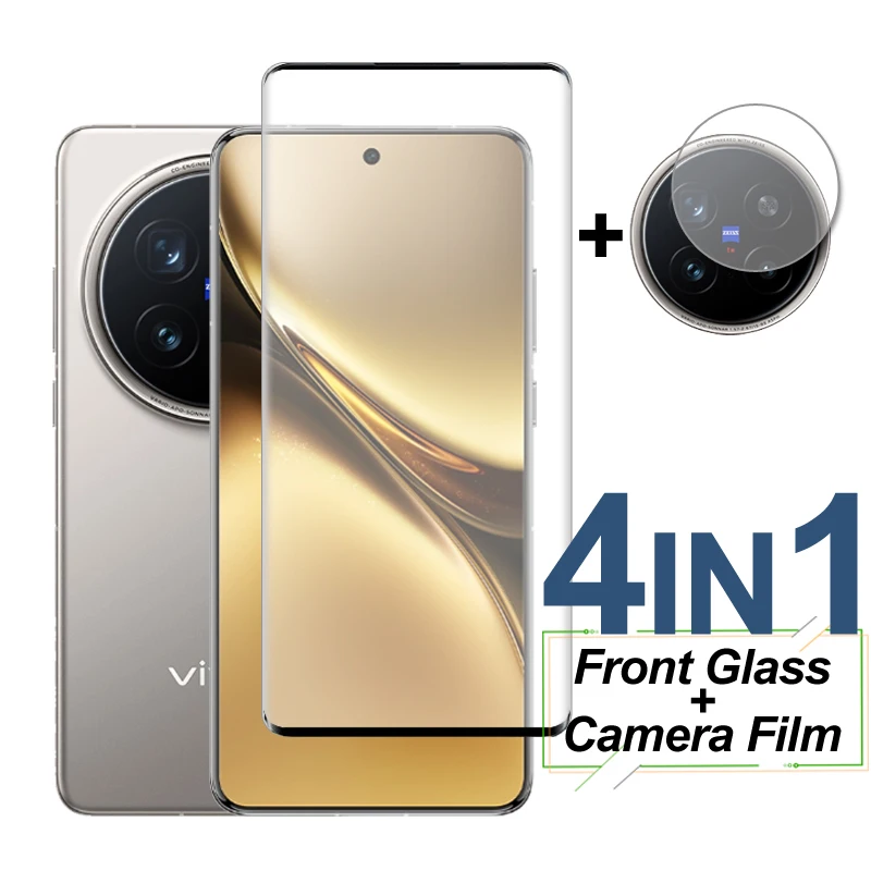 Full Cover Tempered Glass For ViVo X200 Pro Screen Protector ViVo X200 Pro Glass Protective Phone Camera Lens Film For ViVo X200