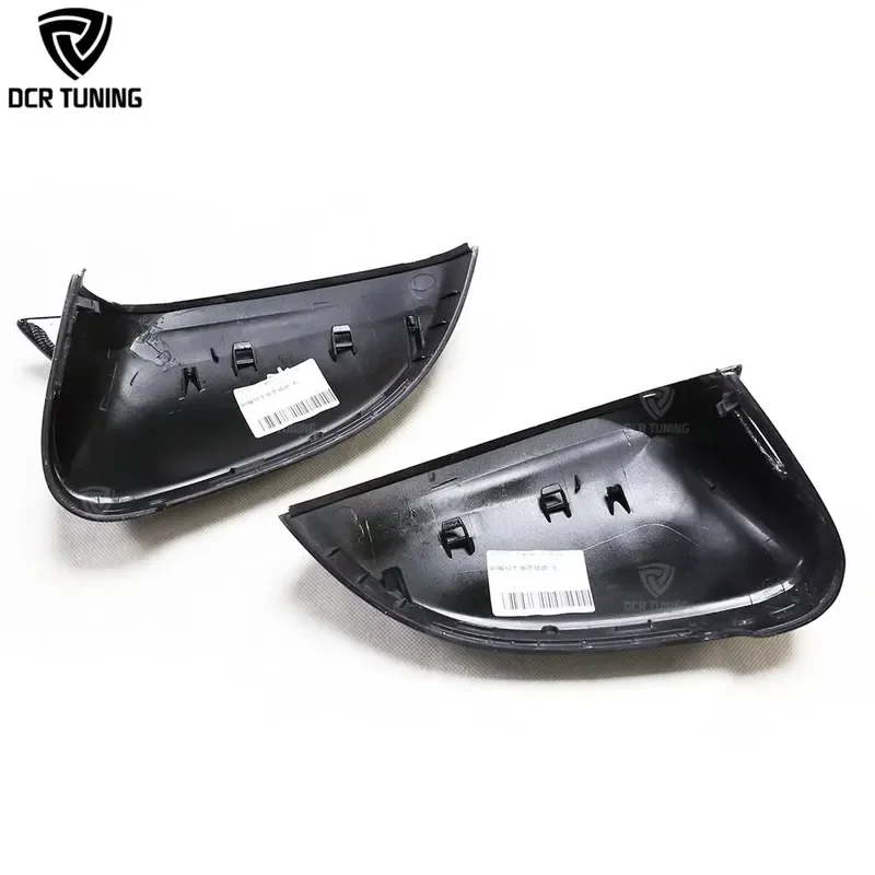 For Audi A4 S5 B9 M Look Carbon Fiber Car Mirror Cover  S4 RS4 A5 RS5 2016-Up Wing Shell Casing with Side Lane Assist