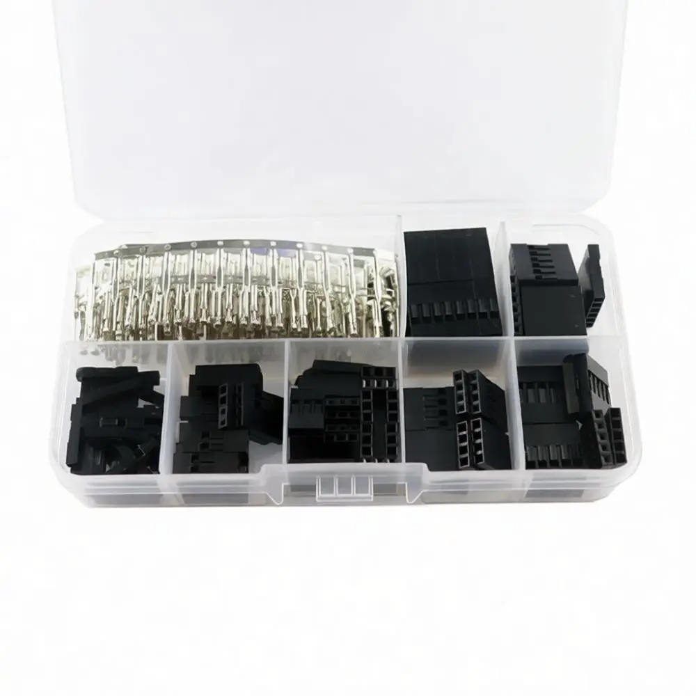 Electrical Prototype Connector Housing Kit For Yunyida Circuit Board Module Jumper Wire Header Pin Crimp Terminal Socket Set