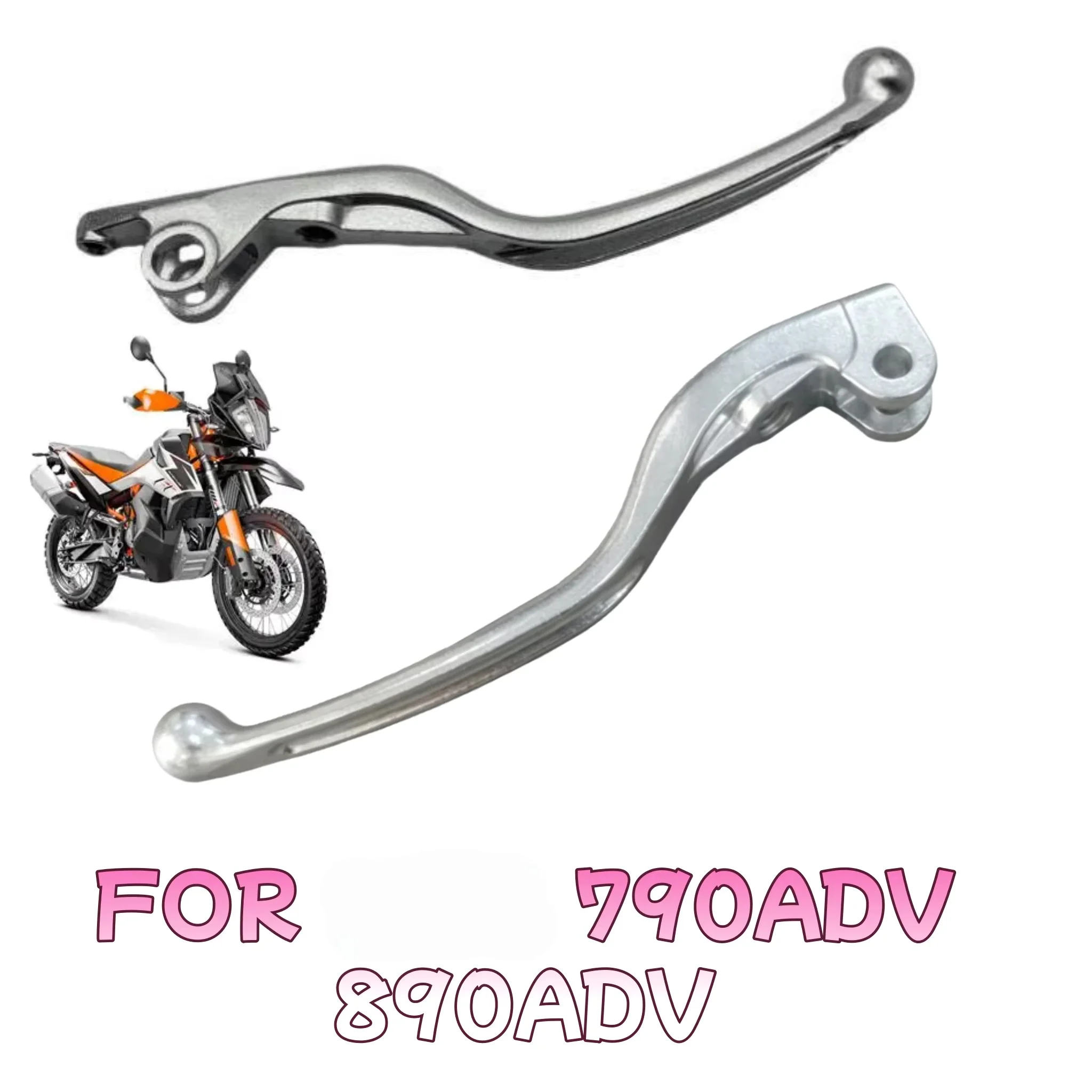 Motorcycle Clutch Handle, Front Brake Handle, Handlebar Grip Suitable for 790Adv 890Adv