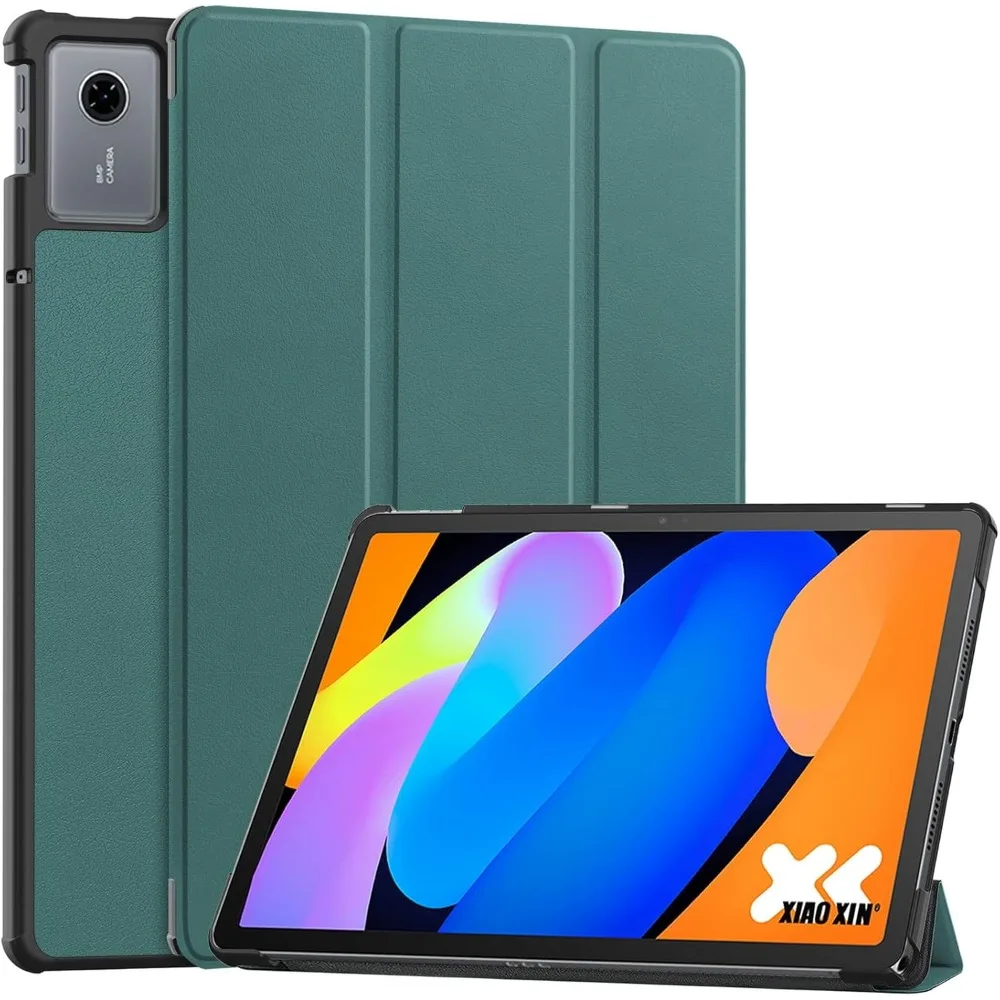Funda delgada para Motorola Moto Pad 2026 de 11.0 pulgadas, cubierta tipo folio inteligente 2026 con función de activación/desactivación automática y soporte ajustable.