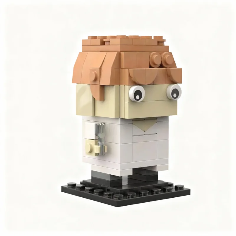 200pcs MOC Brickheadz Linguini Remy Model Building Blocks Construction Christmas Gift Toys Education Idea Brick Birthday