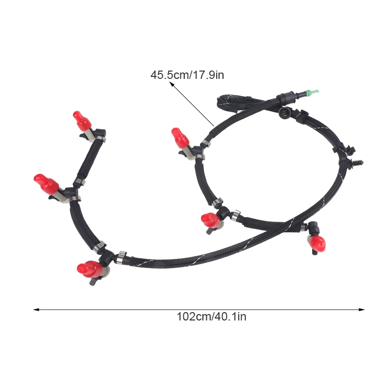 LR032107 حاقن السيارة تسرب الوقود خرطوم الأنابيب لاند روفر ديسكفري 4 3.0 V6 نماذج الديزل الرياضة 3.0 V6 نماذج الديزل