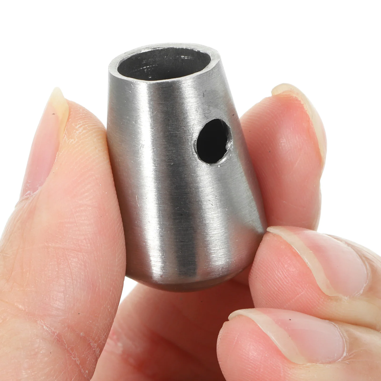 Embouts de main courante en acier inoxydable, 5 pièces, pour escaliers, Protection de garde-corps manuel, utilisation extérieure et intérieure, bouchons de trous métalliques, Construction