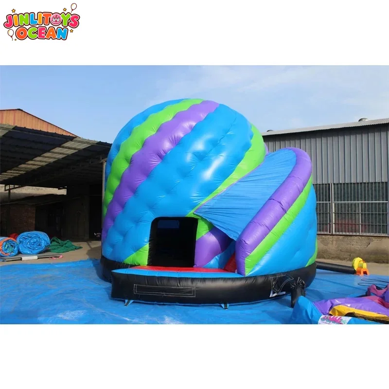Disco-themed Inflatable Structures Are Coolly Designed and Can Be Rented for Nighttime Parties and Commercial Celebrations.