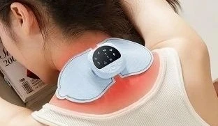 Customizable Micro-current Cervical Spine Massage Sticker Pulse Intelligent Vibration Massager Neck Back Shoulder
