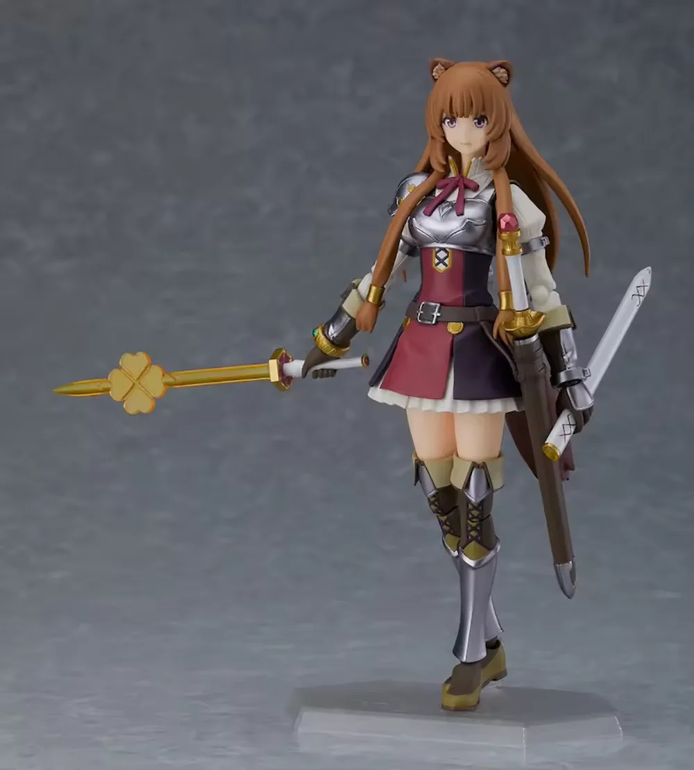 Original The Rising of the Shield Hero Raphtalia 467 Action Figure Anime Naofumi Iwatani Filo Movable Model Collection Toys Gift