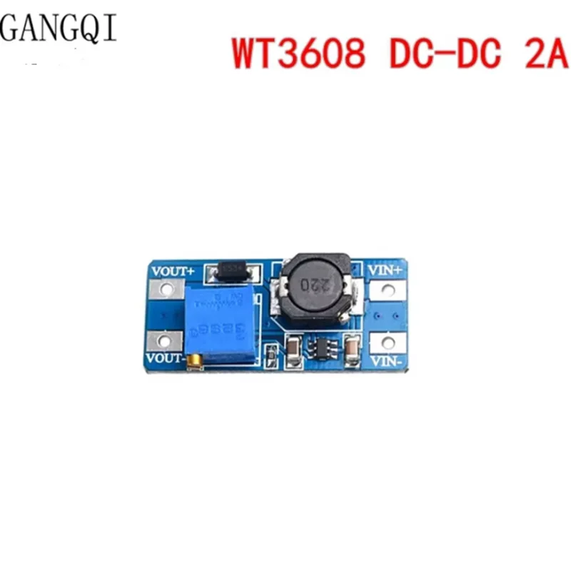 1PCS MT3608 DC-DC Step Up Converter Booster Power Supply Module Boost Step-up Board MAX Output 28V 2A for Arduino Diy Kit