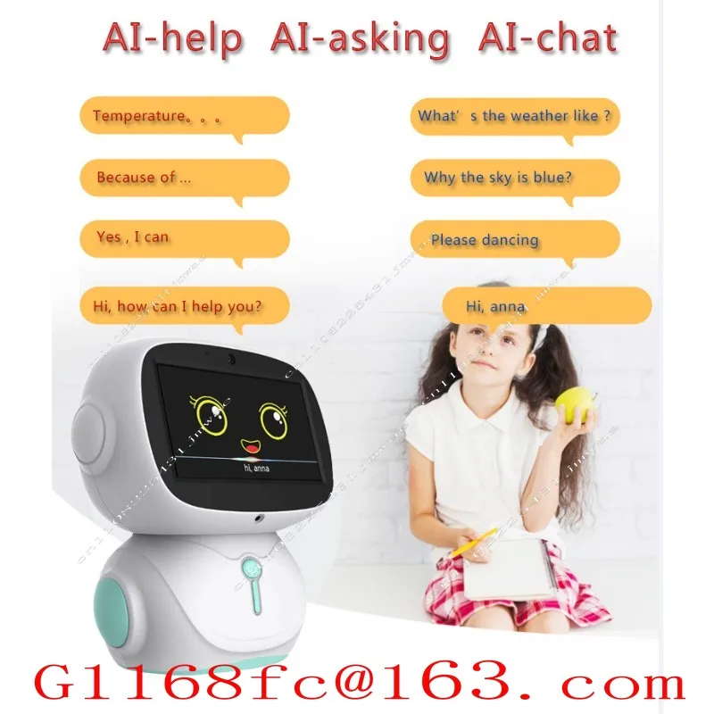 Foreign Language Version of Robot Early Education Machine, Capable of AI Dialogue