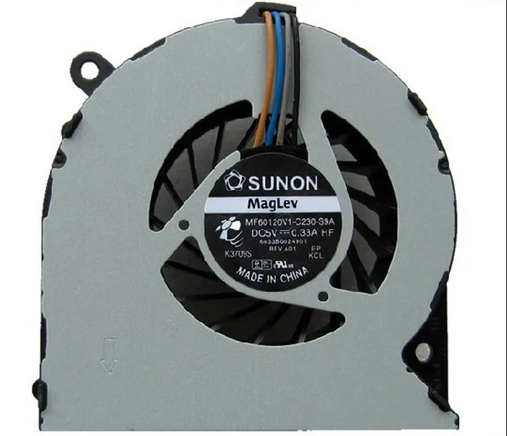 Suitable for SUNON: MF60120v1-c230-s9a DC5V 0.33A 4-wire, notebook CPU fan