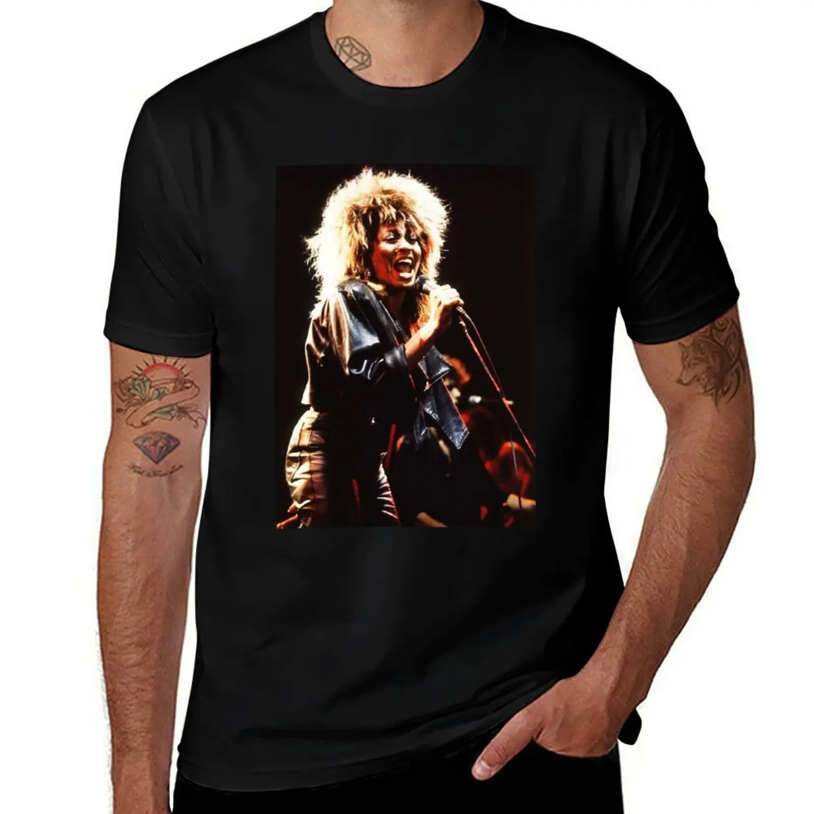 Tina Sing T-Shirt Casual Trendy Streetwear Tee Shirt T-Shirt