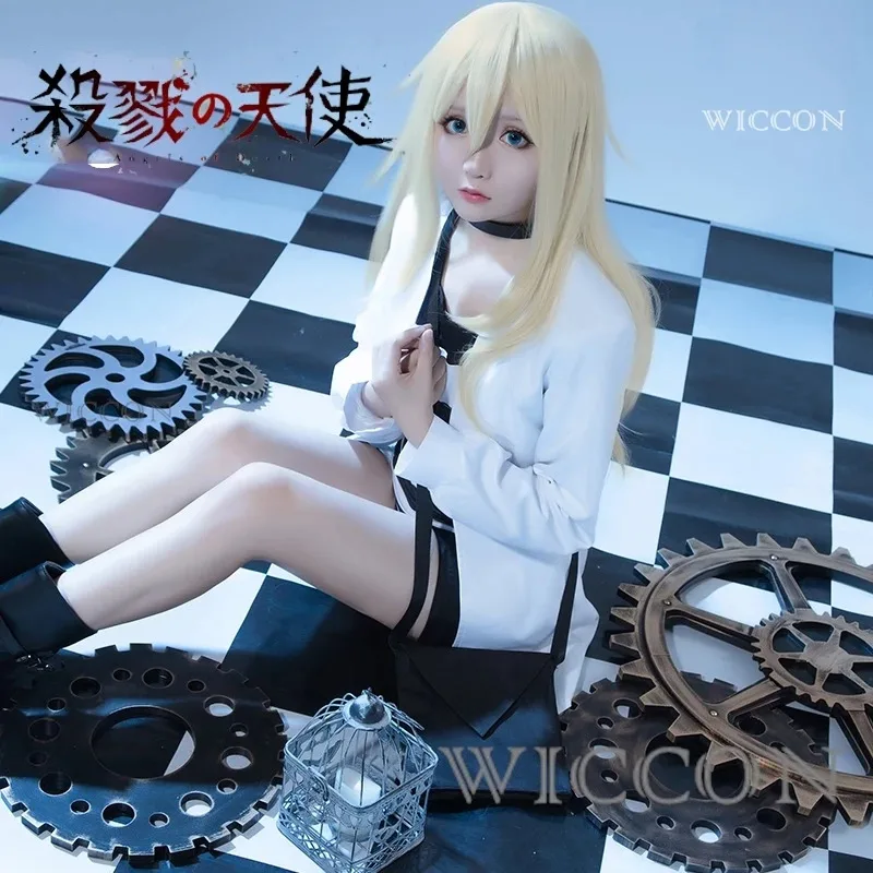 Sisi 2233 ángeles de la muerte Ray Rachel Gardner uniforme Zack Isaac Foster Cosplay Anime disfraz mochila peluca