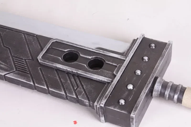 Final Fantasy VII Cloud Strife Cosplay spada puntelli PU replica di armi per accessori costumi festa di Natale di Halloween