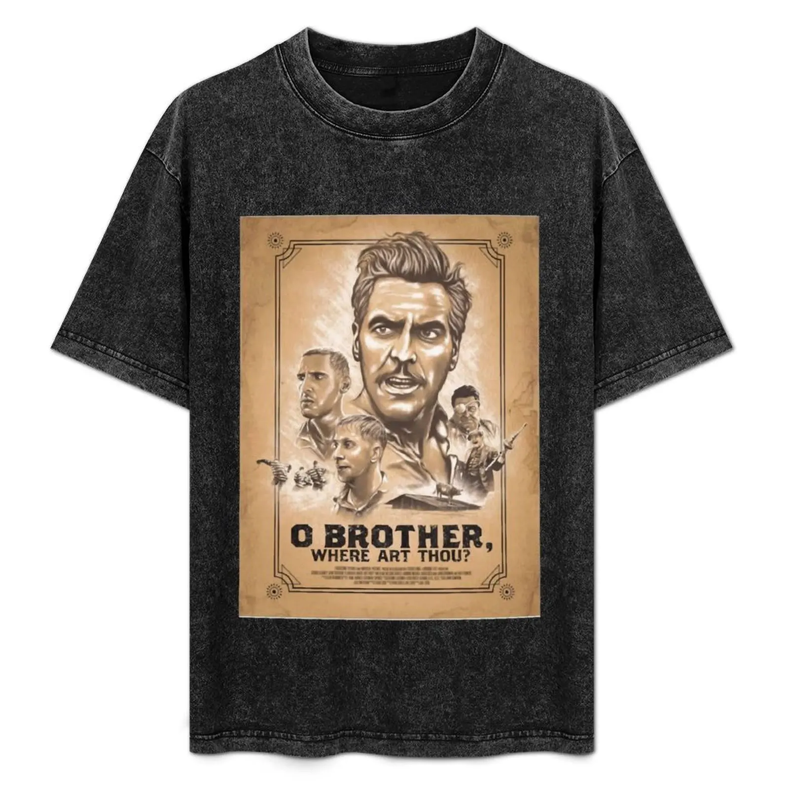 

O Brother Where Art Thou T-Shirt Work Outdoor T-Shirt for Men