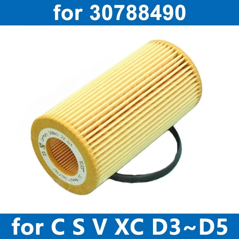 

1/6/10PCS Car Engine Oil Filter 30788490 For S40 S60 S80 C30 C70 V40 V50 V60 V70 XC60 XC70 D 2.0T 2.4 D5204 D5244 2009~2018