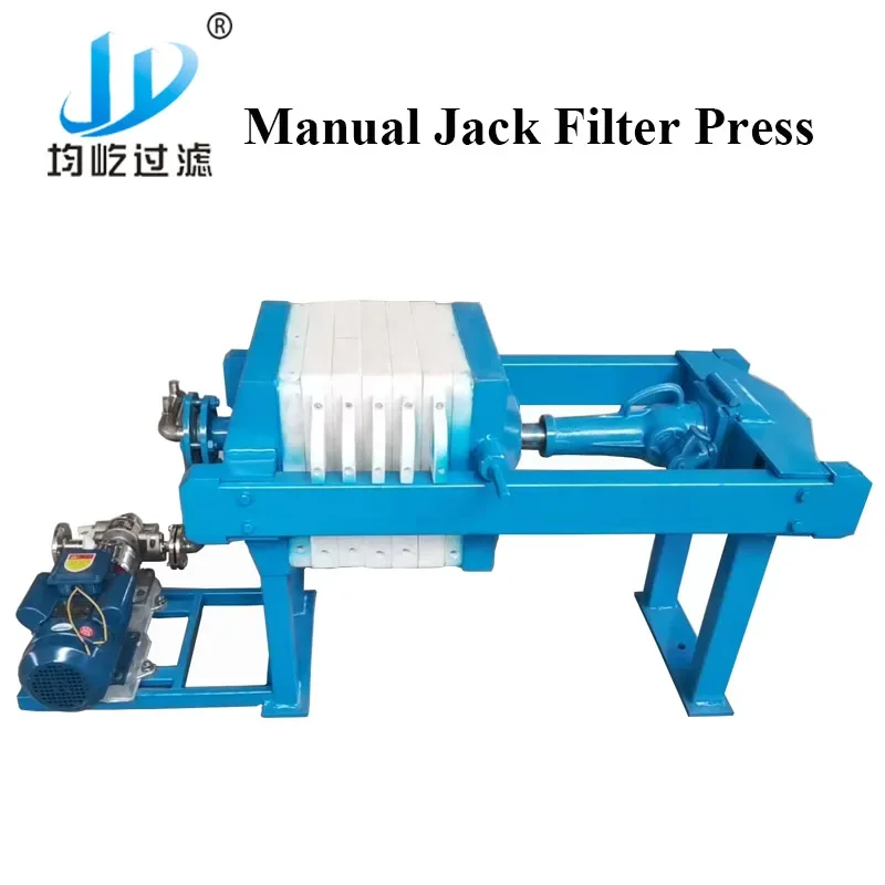 Lab scale manual hydraulic jack oil filter press equipment