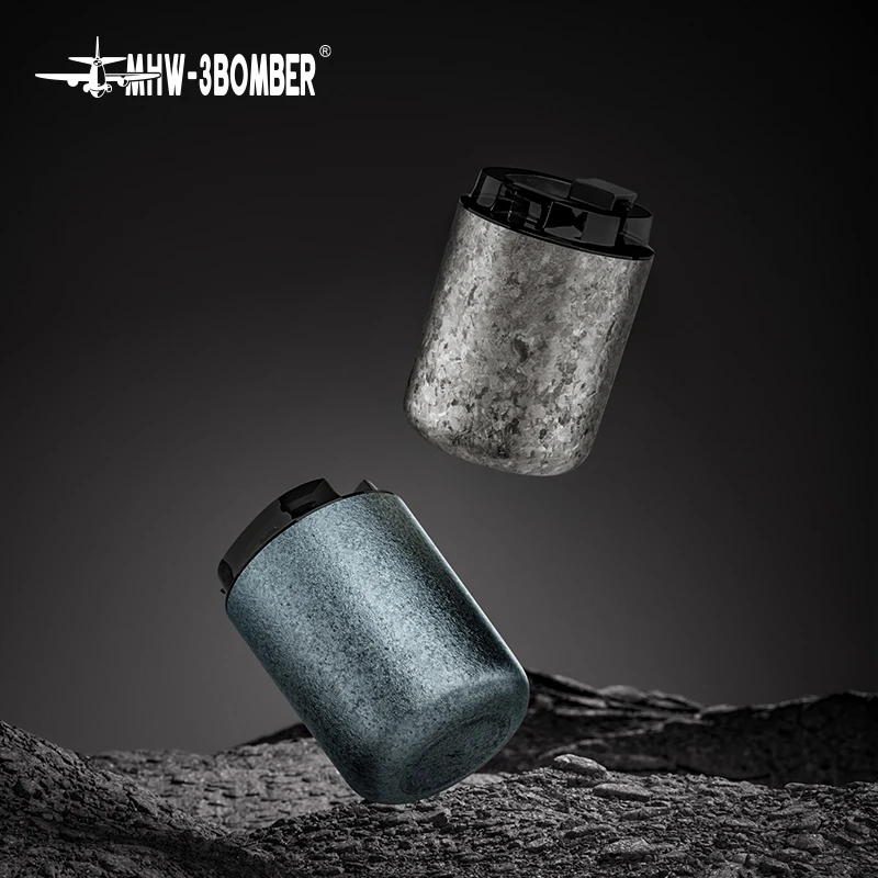 

MHW-3BOMBER 220ml Titanium Coffee Cup Lightweight Insulated Heat Lock Travel Mug for Espresso Outdoor Camping Office Use