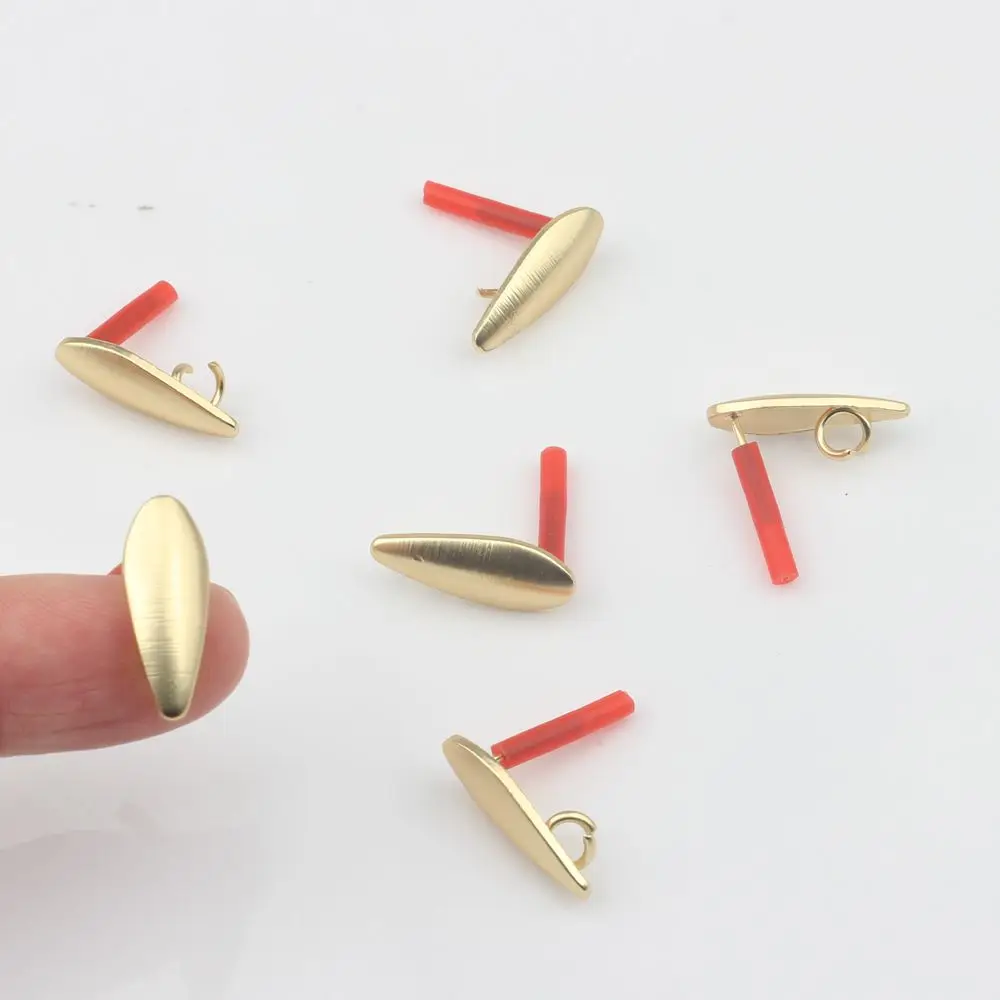 Earrings Jewelry Making Accessories  Zinc Alloy Water Drop Earrings Base Connectors Linker 6pcs/lot 7*18mm For DIY