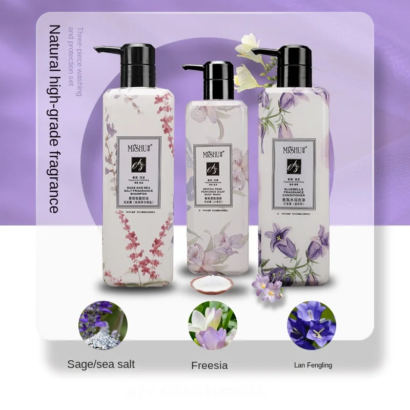 Professional Hair Care Set: Smooth and Soft Shampoo with Mysterious Osmanthus Shower Gel, Manufacturer Wholesale