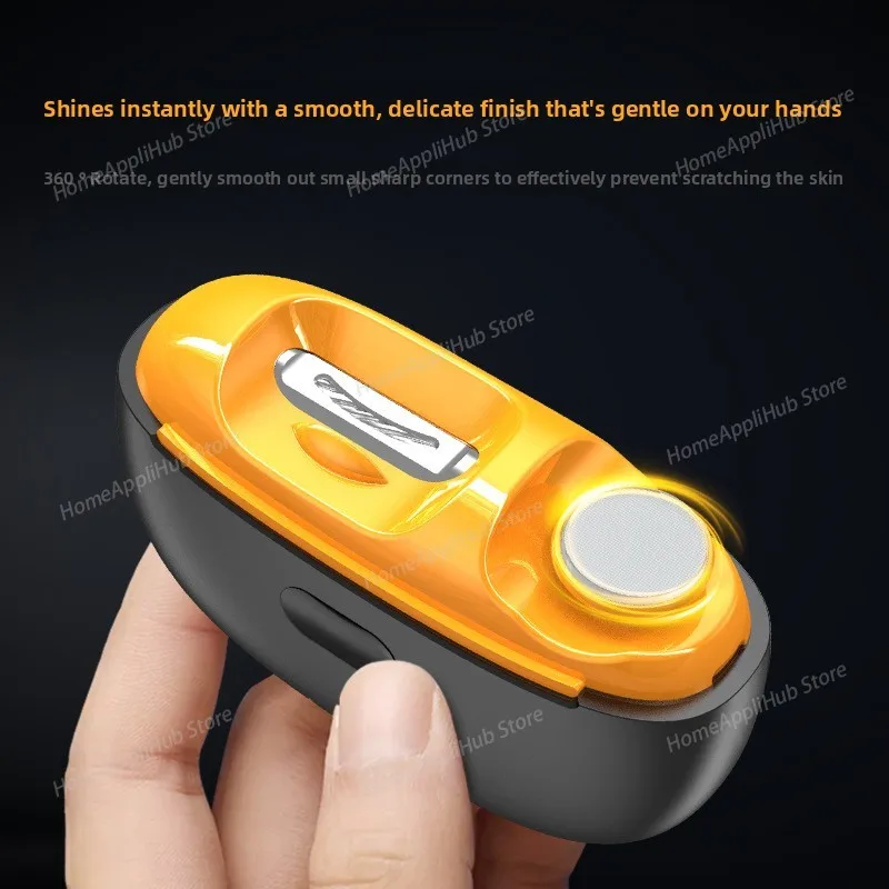 2-in-1 Electric nail Clippers - Automatic Nail Cutter, Multi-Functional Nails Polisher and Grinder for Kids home use
