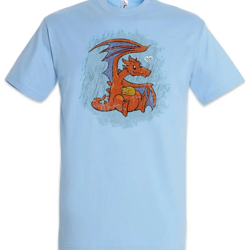 Dragon Cat Love T Shirt Cats Cartoon Comic Toon Addicted Addiction Fun