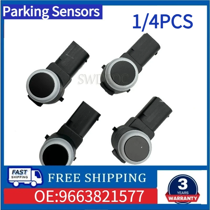 

Датчик парковки PDC (9663821577) для PEUGEOT, CITROEN BERLINGO, C4 PICASSO, C5 II III, C6, DS3 (1/4 шт.)