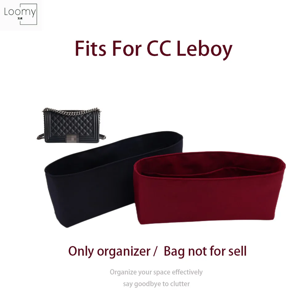 Fits for CC Leboy insert bag organizer portable cosmetic bag  luxury designer bag organizer makeup handbag Leboy 25 organizer