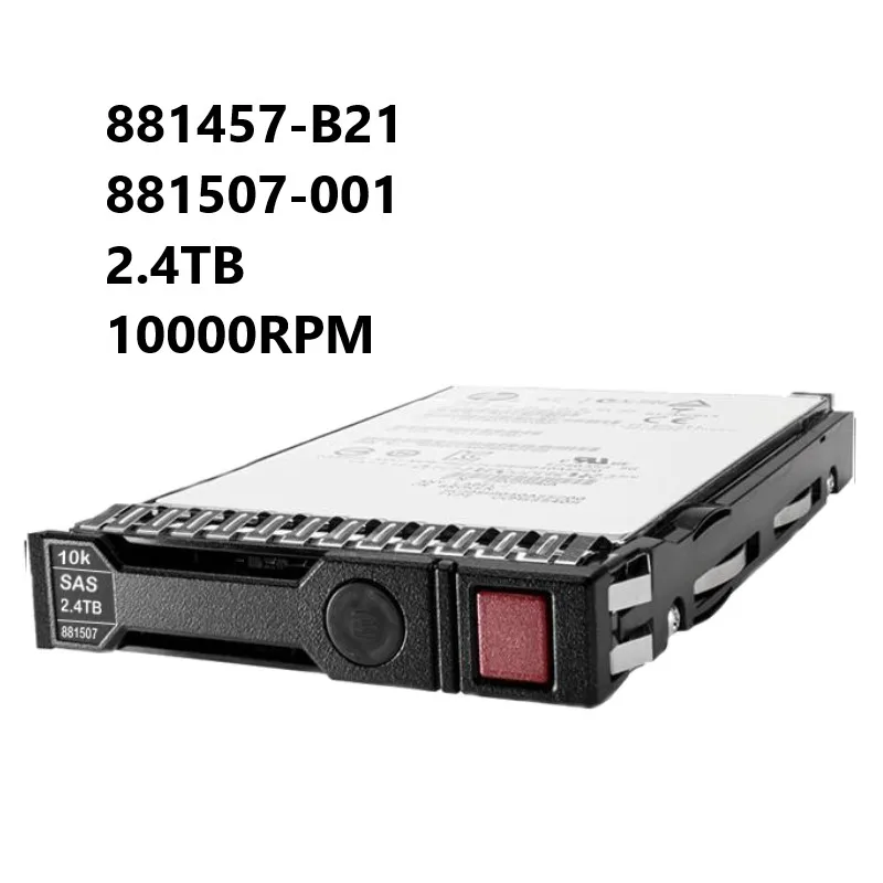 

NEW HDD 881457-B21 881507-001 2.4TB 10000RPM 2.5inch SFF DS SAS-12Gbps SC Enterprise Hard Drive for H+PE ProLiant G9 G10 Servers