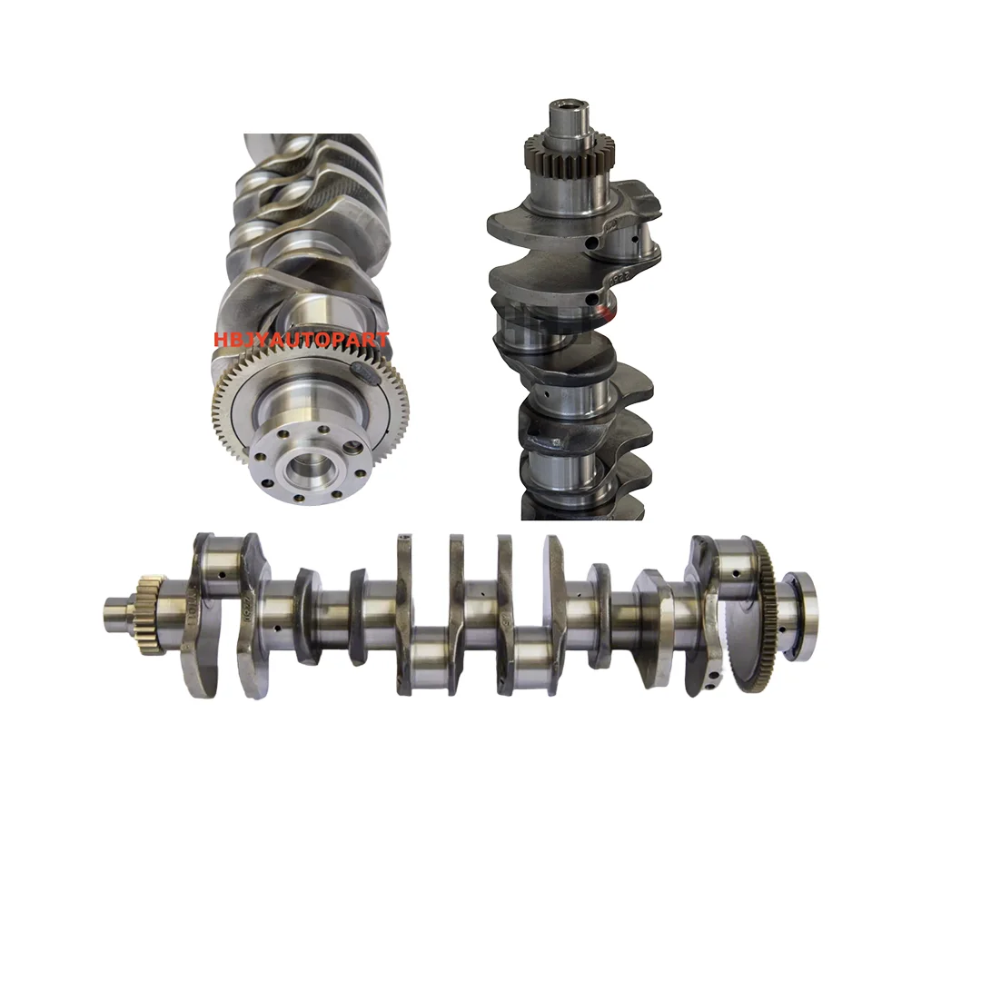 HBJY Auto 6090 Engine Forged Steel Crankshaft RE540429 Dz105801RE565972 for John Deere 6090