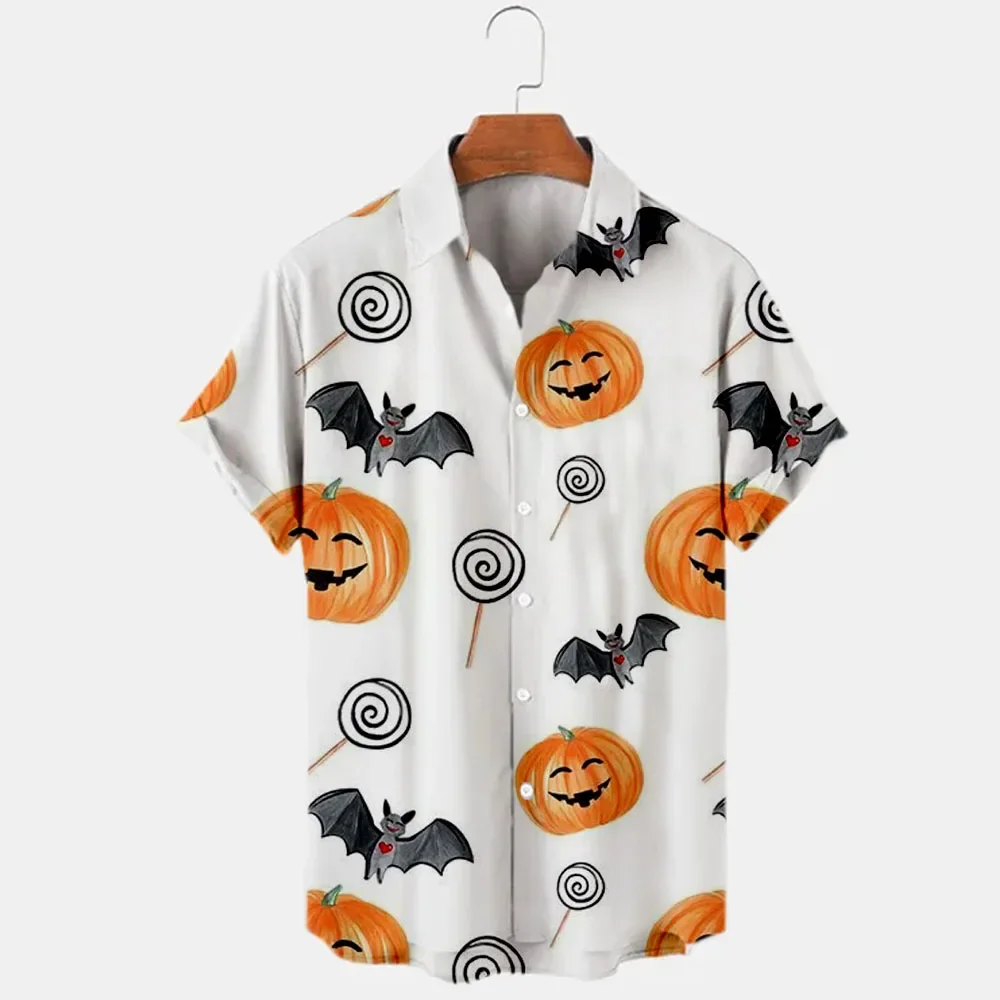 

Disney Halloween Hawaiian Shirt Men Women Fashion Short Sleeve Shirt Mickey Halloween Hawaiian Shirt Casual Beach Shirt