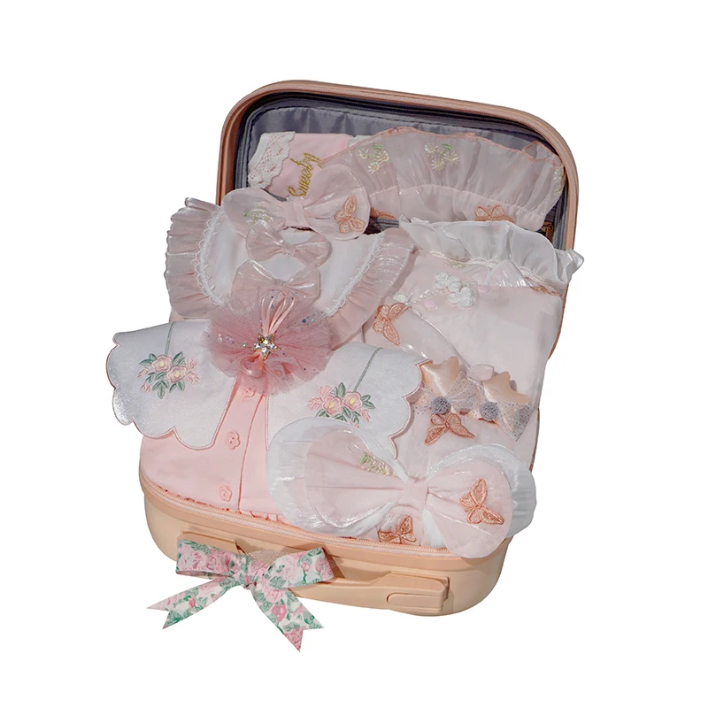 

Hxl Spring/Summer Newborn Baby Gift Box High-End Suit Dream Fairy Baby Gift Full Moon