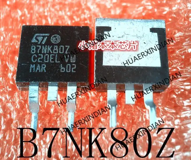 New Original STB7NK80ZT4 B7NK80Z 87NK80Z TO-263 In Stock