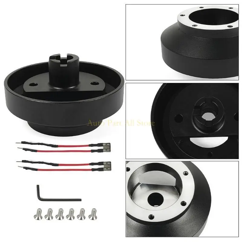 

J0MA Steering Wheel Accessories Short Hub Adapter Quick Release Short Hub Adapter