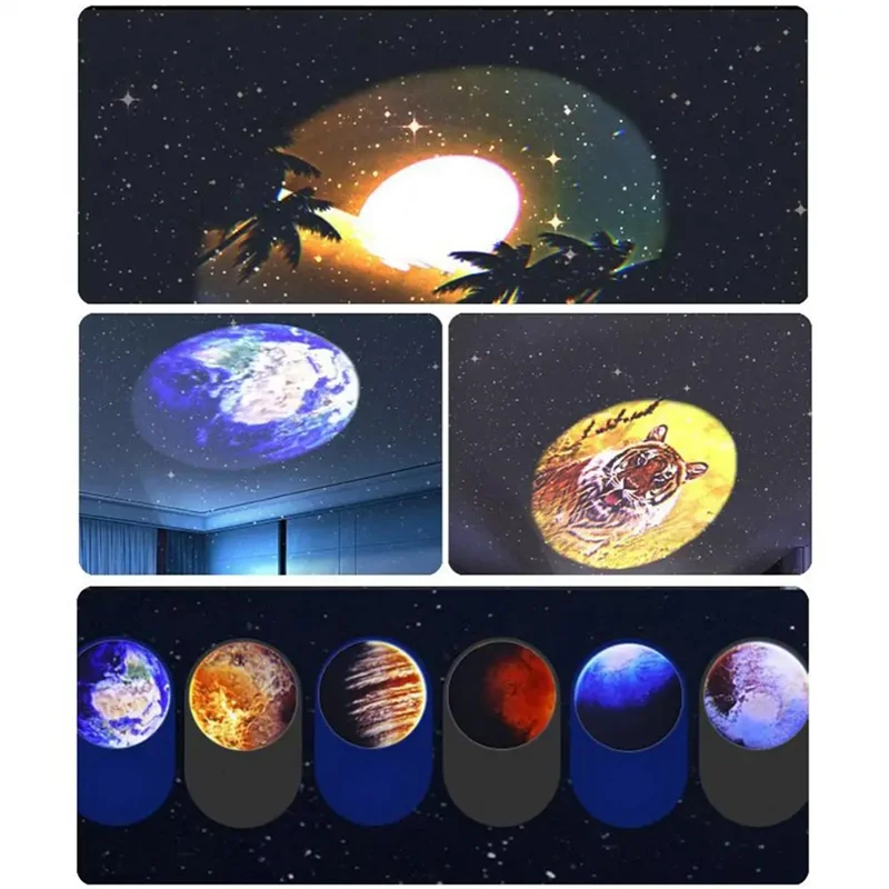 

B97A-Multifunctional LED Lamps For Astronaut Projectors Have The Effect Of Filin Film Projection, For Bedrooms