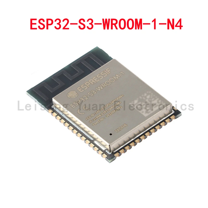 1PCS ESP32-S3-WROOM-1-N4 Wi-Fi+Bluetooth 5.0 4MB flash image processing 32-bit dual-core MCU module microcontroller module