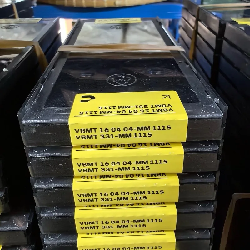 

Hard alloy cutting blades VBMT160408-MM 1115 10PCS