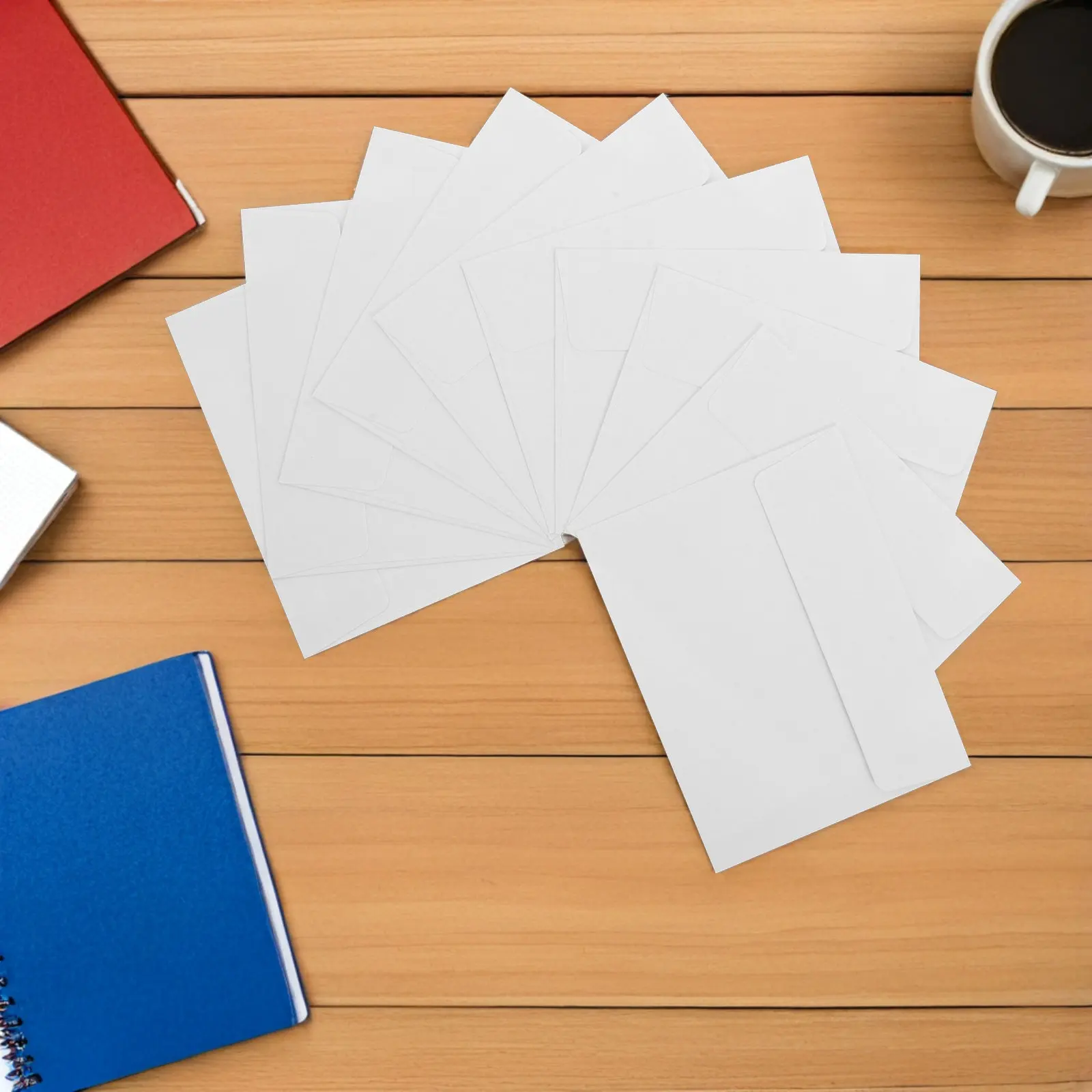 50Pcs White Paper Envelopes Self Seal A2 Letter Size for Wedding Invitations Greeting Cards Business Mailing Blank Envelope