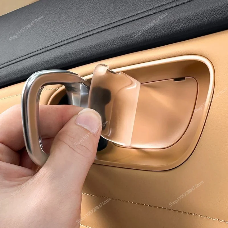 For Geely Galaxy Starray EX5 EM‑i Door Inner Bowl Drip Glue Protective Sticker Inner Door Handle Guard Pad Interior Accessories