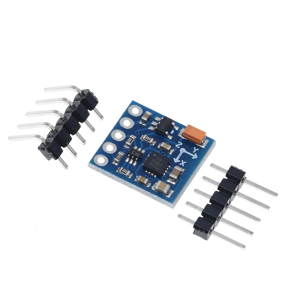 TZT GY-271 HMC5883L 3V-5V Three 3 Triple Axis Magnetic Field Compass Magnetometer Sensor Module For Arduino IIC Board