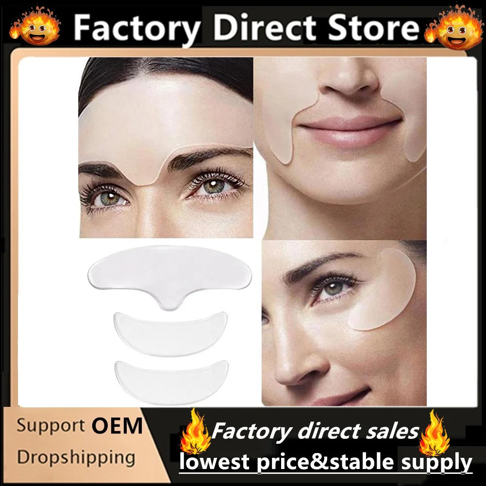 

Anti Wrinkle Forehead Patch Eye Mask Kit Fine Line Removal Gel Patch Firming Lift Up Mask Stickers Anti-aging Face Skin Care