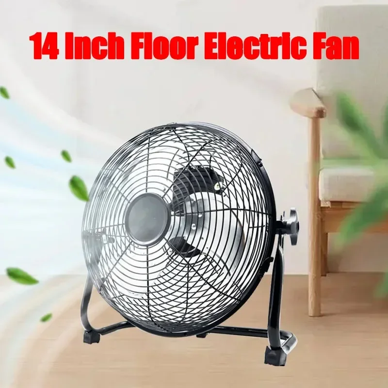 

14 Inch Strong Wind Brushless Motor Floor Fan Electric Fan for Bosch for DeWalt for Makita for Milwaukee for Worx for Devon