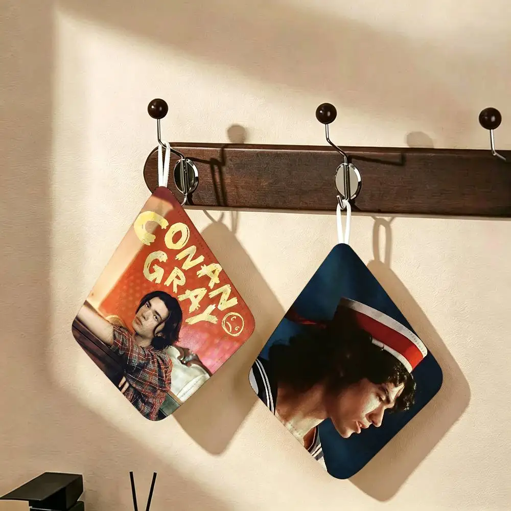 Pop Singer Conan Gray Multi-scene Polyester Cotton Towel, Hanging Hand Wiping Cloth for Kitchen Bathroom Hotel