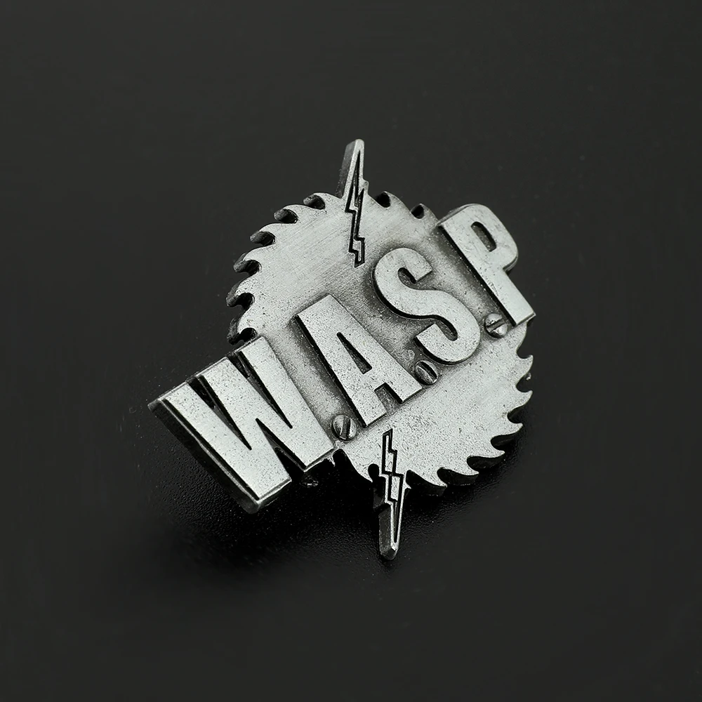Stranger Pin Eddie Munson WASP Pins Badge Button Brooch for Backpacks and Jacket Vintage Jewelry Fans Gifts image 5
