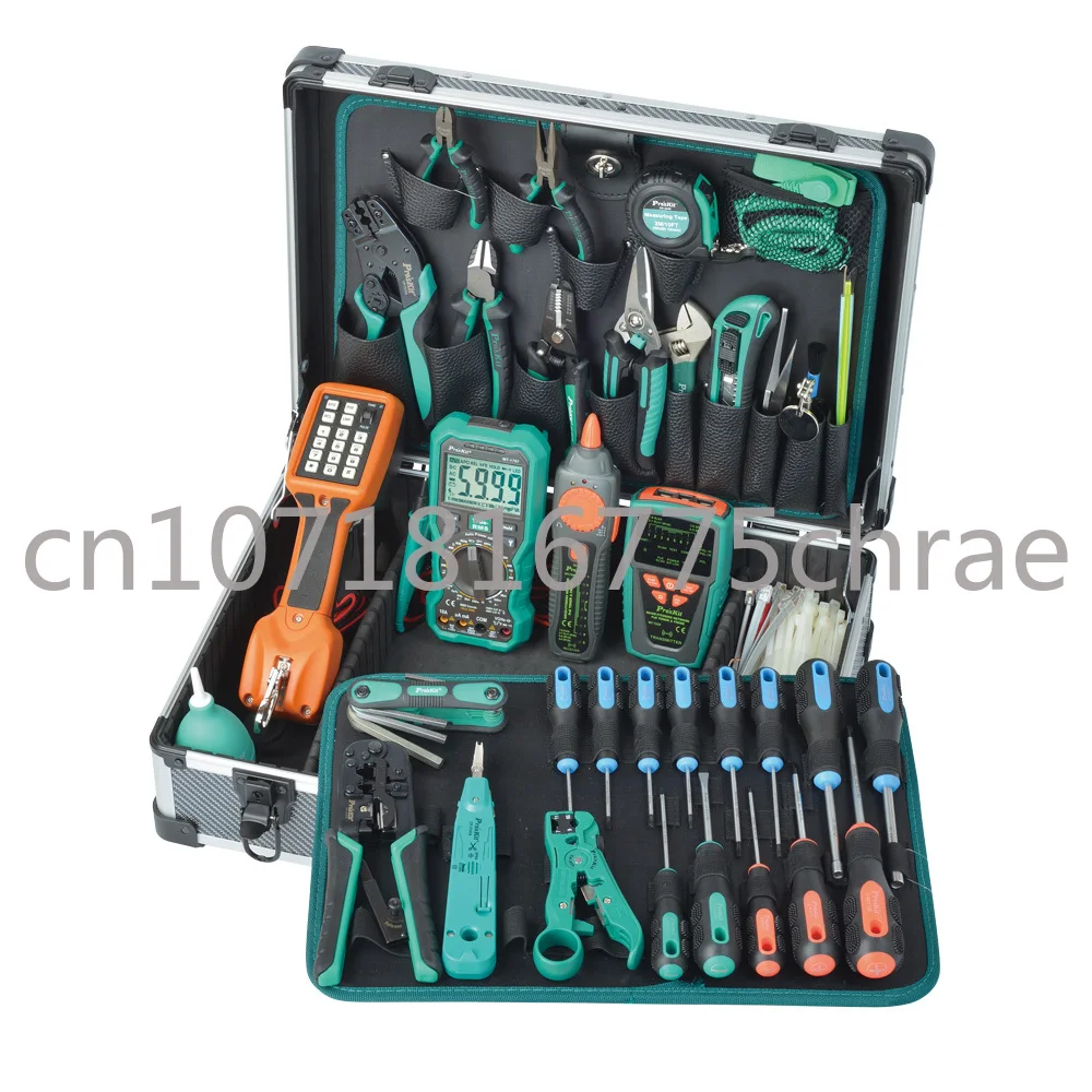 

Tools Solutions PK-1938M Professional Telecom & Networking Tool Kit with PK-1938M1~PK-1938M5