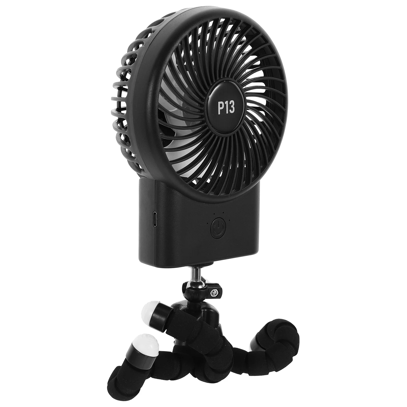

Handheld Silent Fan Mini Clip USB Buggy Portable Stroller Bladeless on for Rechargeable Cooler