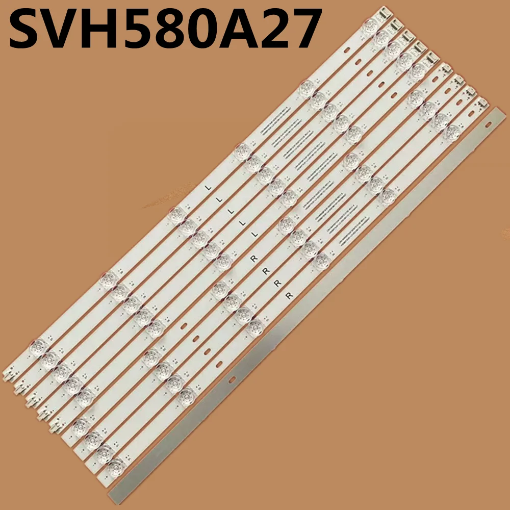 LED Strip For 58A7HQTUK 58A7HQ 58A7GQ 58A72GQ H58A7GQ 58A7GQTUK HD580Y3U91-L2 SVH580A27 CRH-BXK58Y3U913030T51215E-REV1.6
