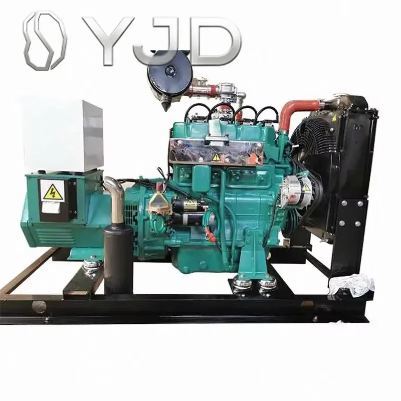 Junwei 25KVA Compressed Natural Generator with IMPCO Air Fuel Mixer 24V DC Electric Start Water Cooled Made in China