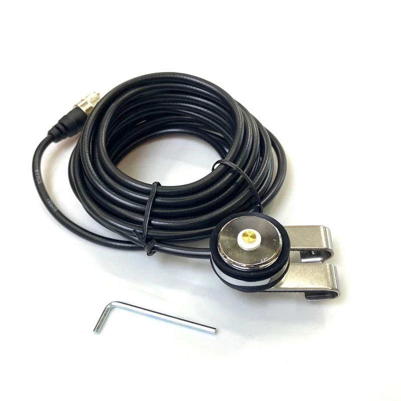 N-2 5M NMO To PL259 RG-58 Coax Cable Antenna Cable NMO Mount For Car Truck Amateur Radio Mobile Car Radio Antenna Cable